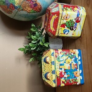 Vintage 1996 M&M collectible metal tins